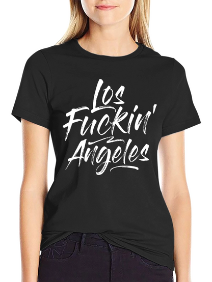 Los Fuckin Angeles Graphic Tee - Black