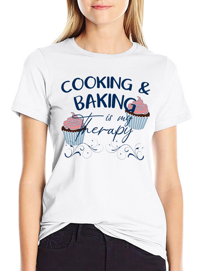 Cooking & Baking Therapy T-Shirt