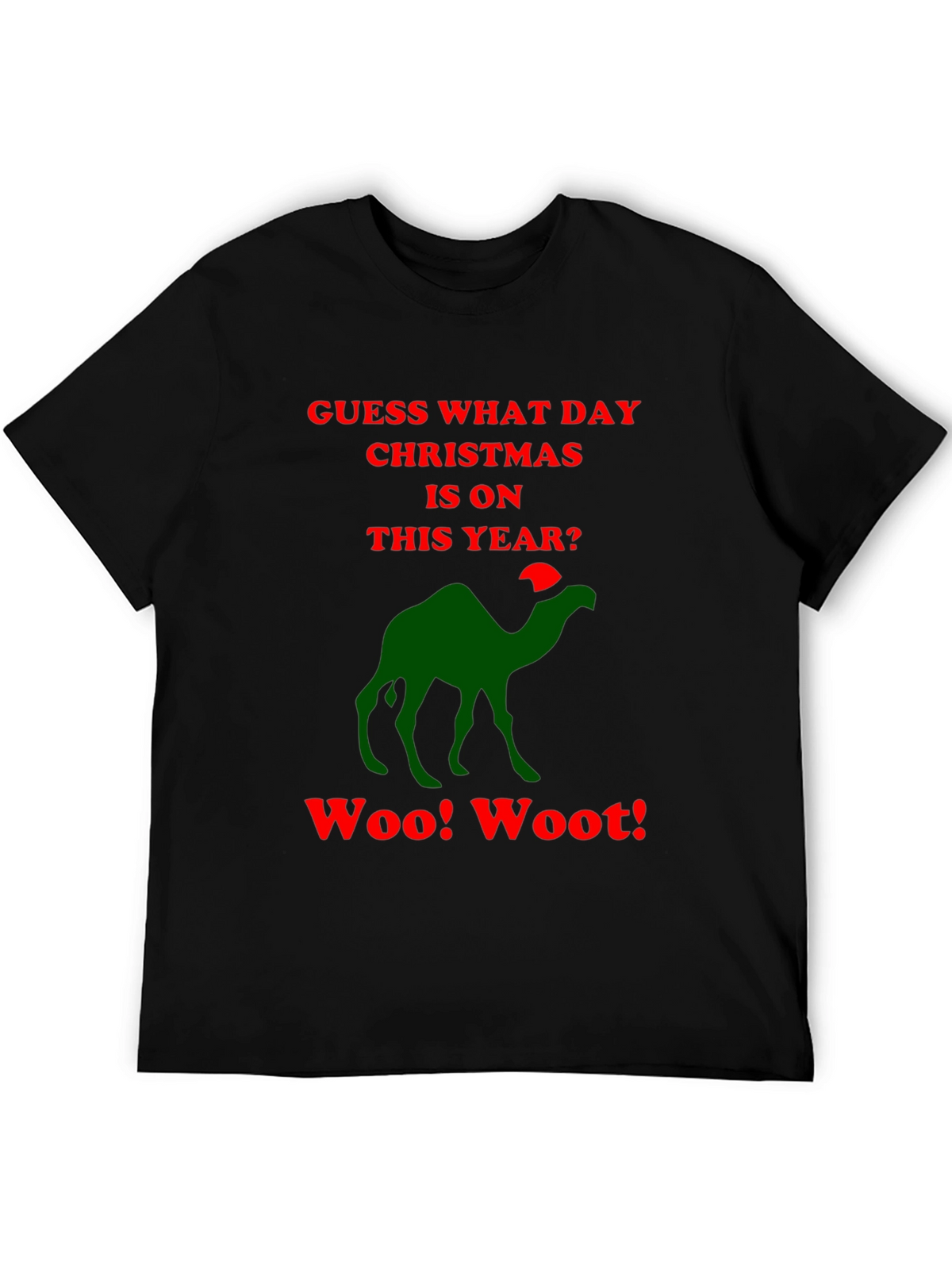 Guess What Day Camel Christmas Humor T-Shirt