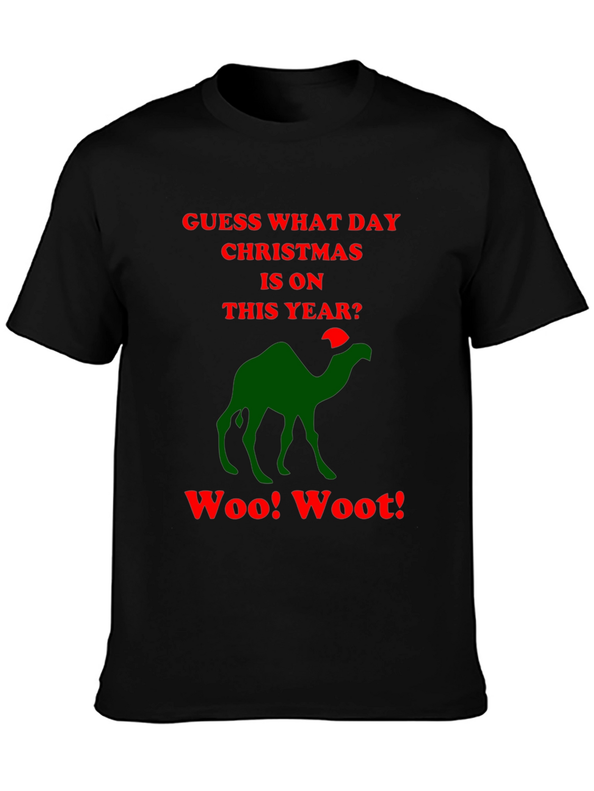 Guess What Day Camel Christmas Humor T-Shirt