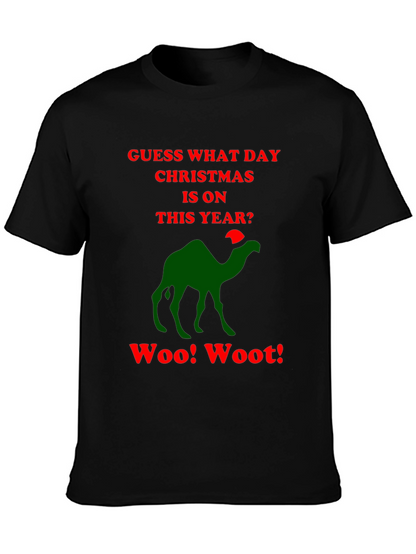 Guess What Day Camel Christmas Humor T-Shirt