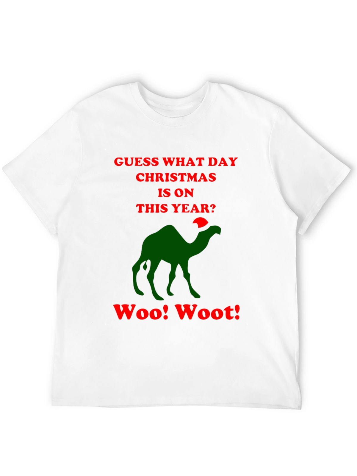 Guess What Day Camel Christmas Humor T-Shirt