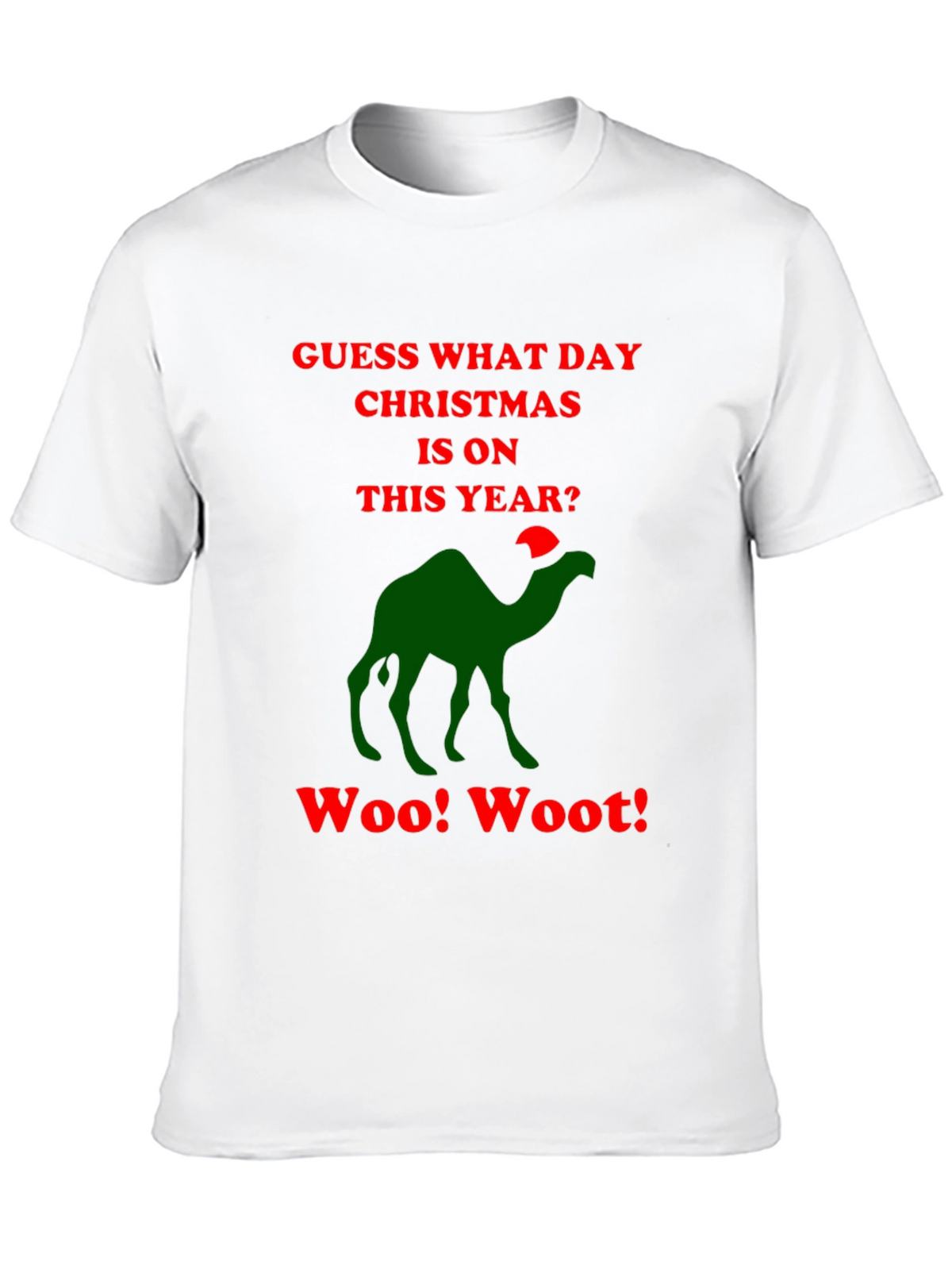 Guess What Day Camel Christmas Humor T-Shirt