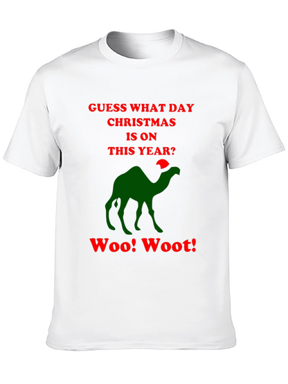 Guess What Day Camel Christmas Humor T-Shirt