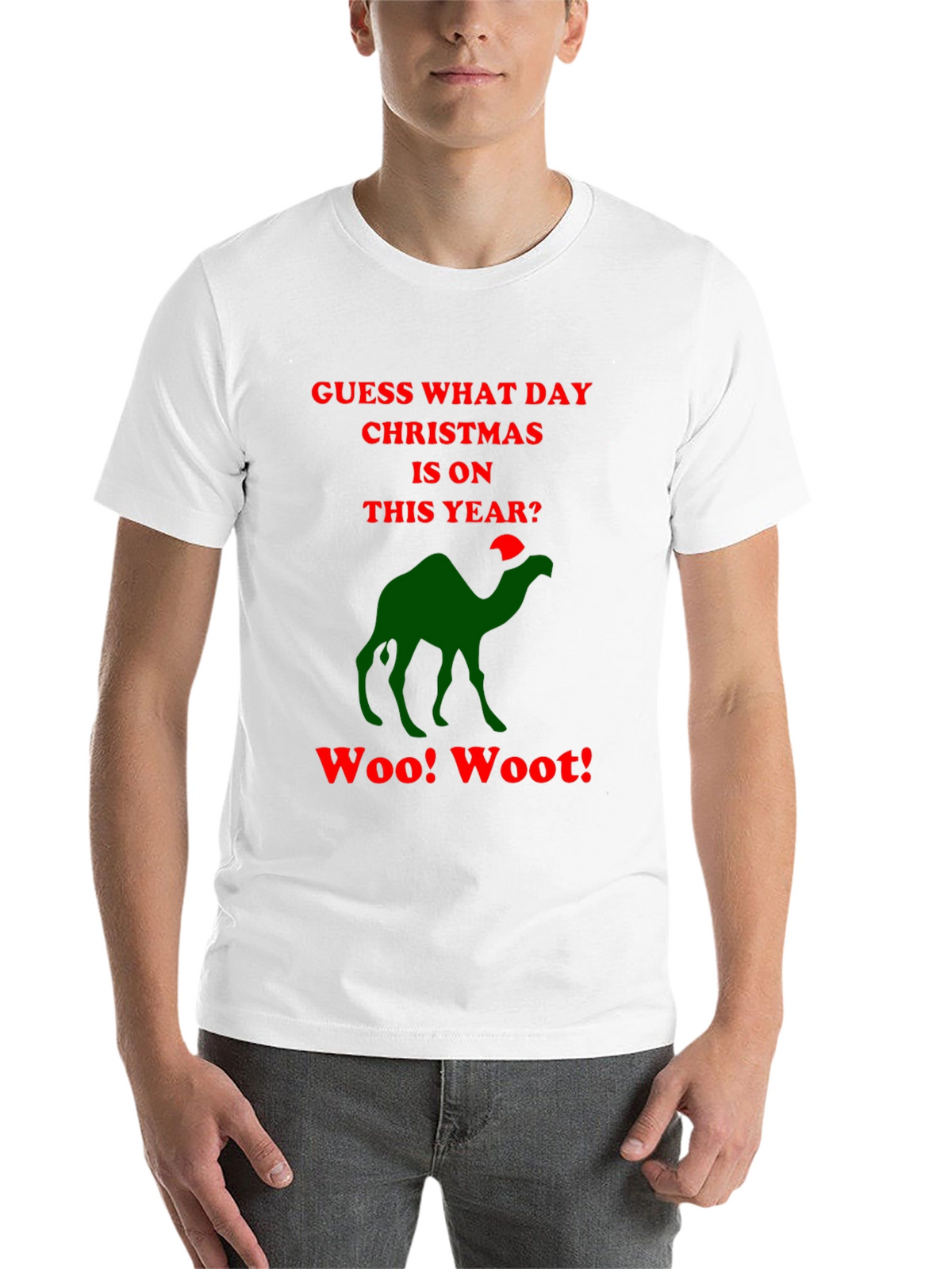Guess What Day Camel Christmas Humor T-Shirt