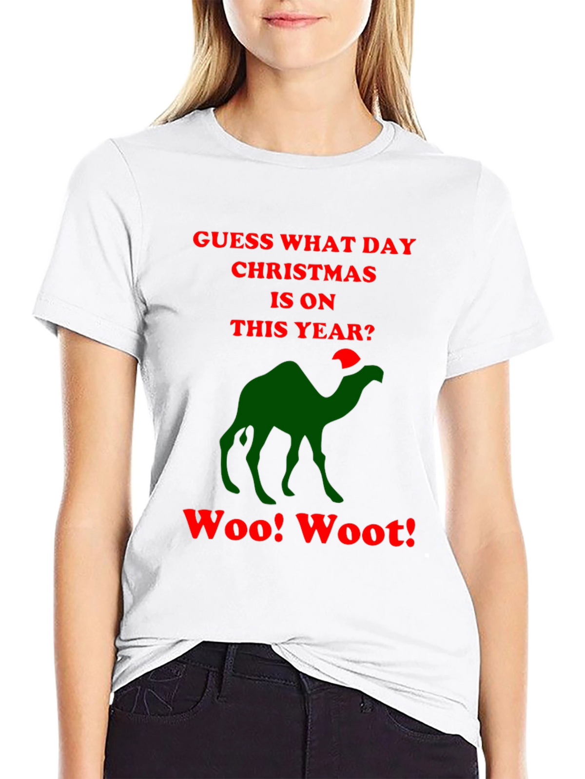 Guess What Day Camel Christmas Humor T-Shirt