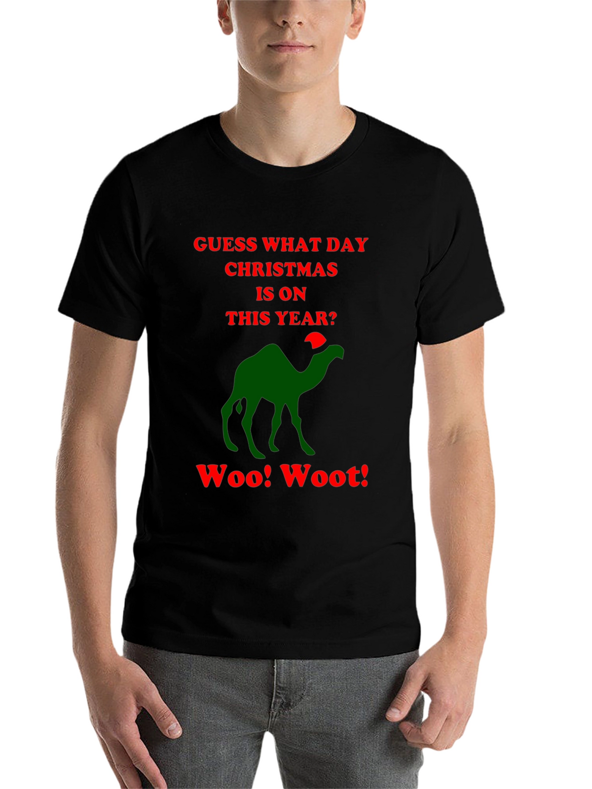Guess What Day Camel Christmas Humor T-Shirt
