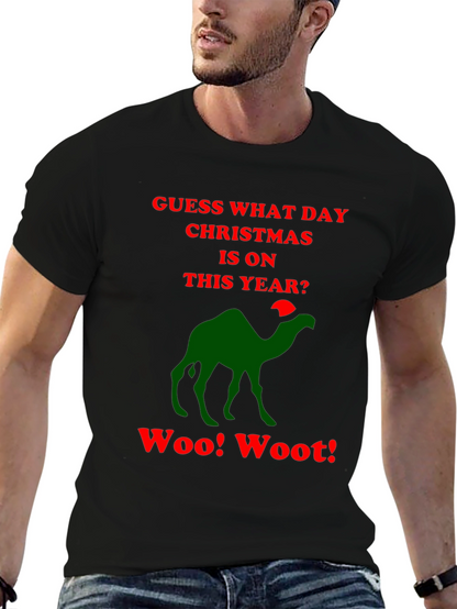 Guess What Day Camel Christmas Humor T-Shirt