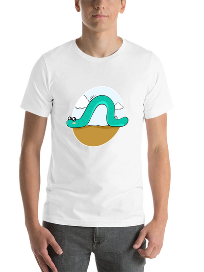 Cartoon Worm Graphic Tee