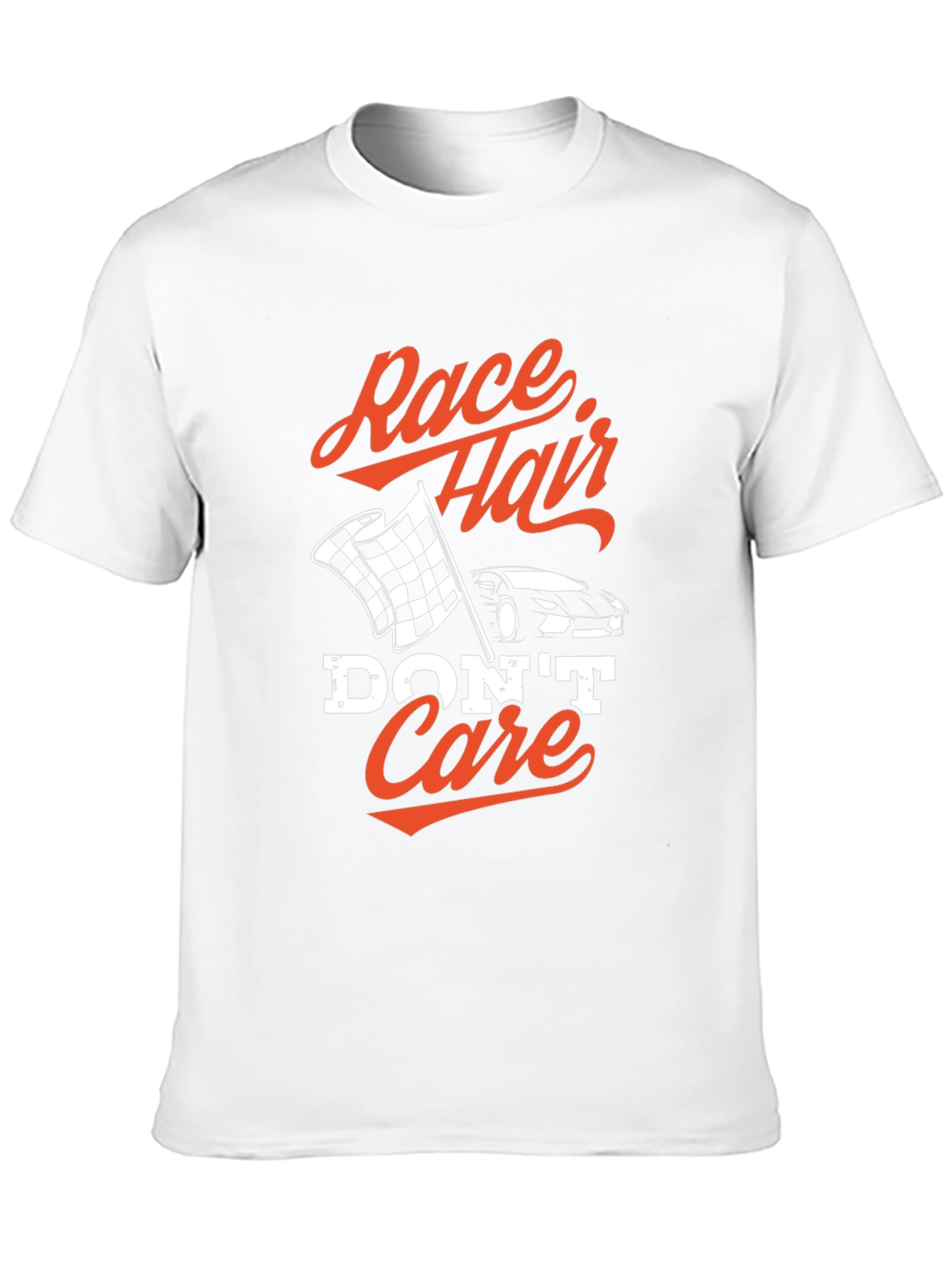 Race Hair Dont Care Black T-Shirt