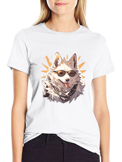 Cool Dog Graphic Tee - Urban Style