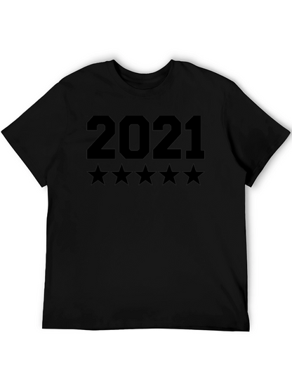 2021 Five-Star Black T-Shirt