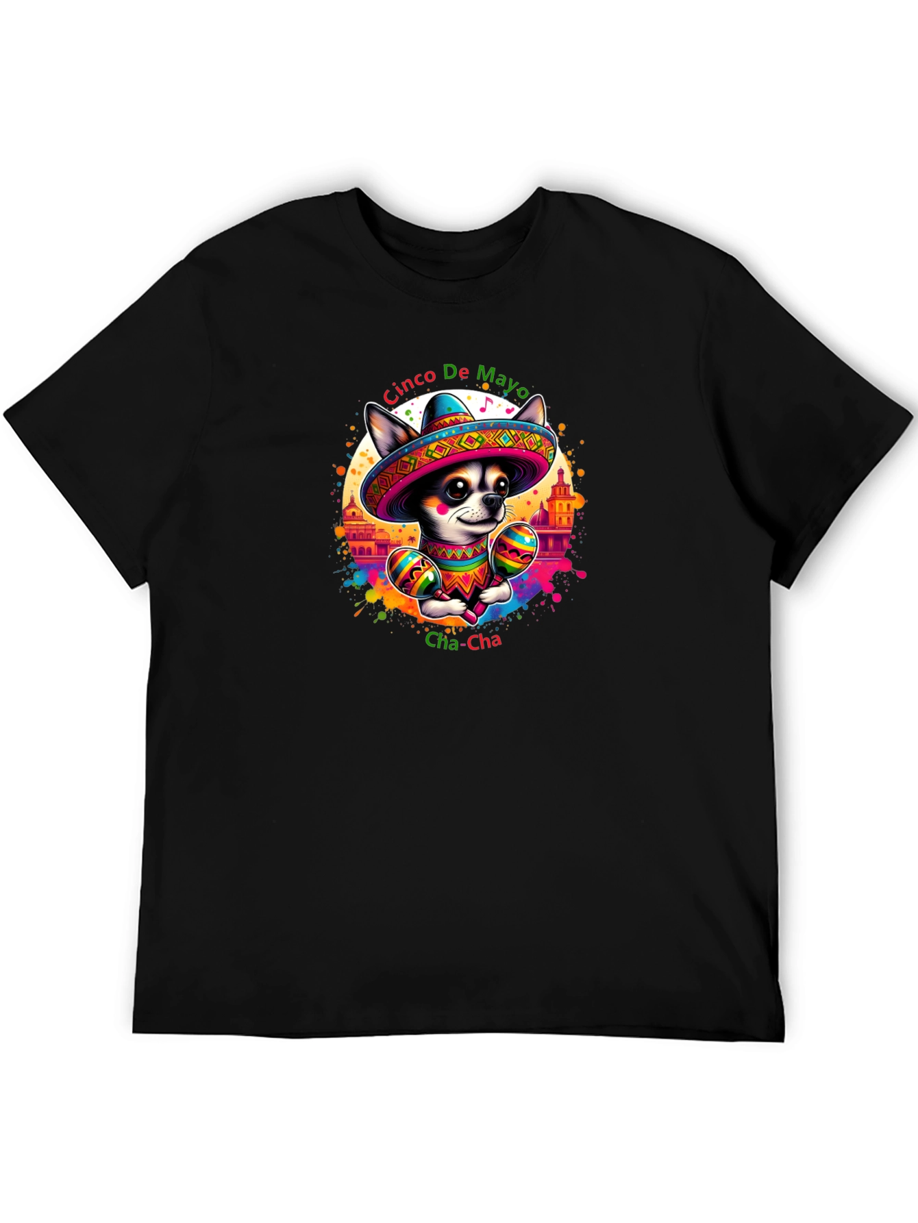 Cinco De Mayo Chihuahua T-Shirt