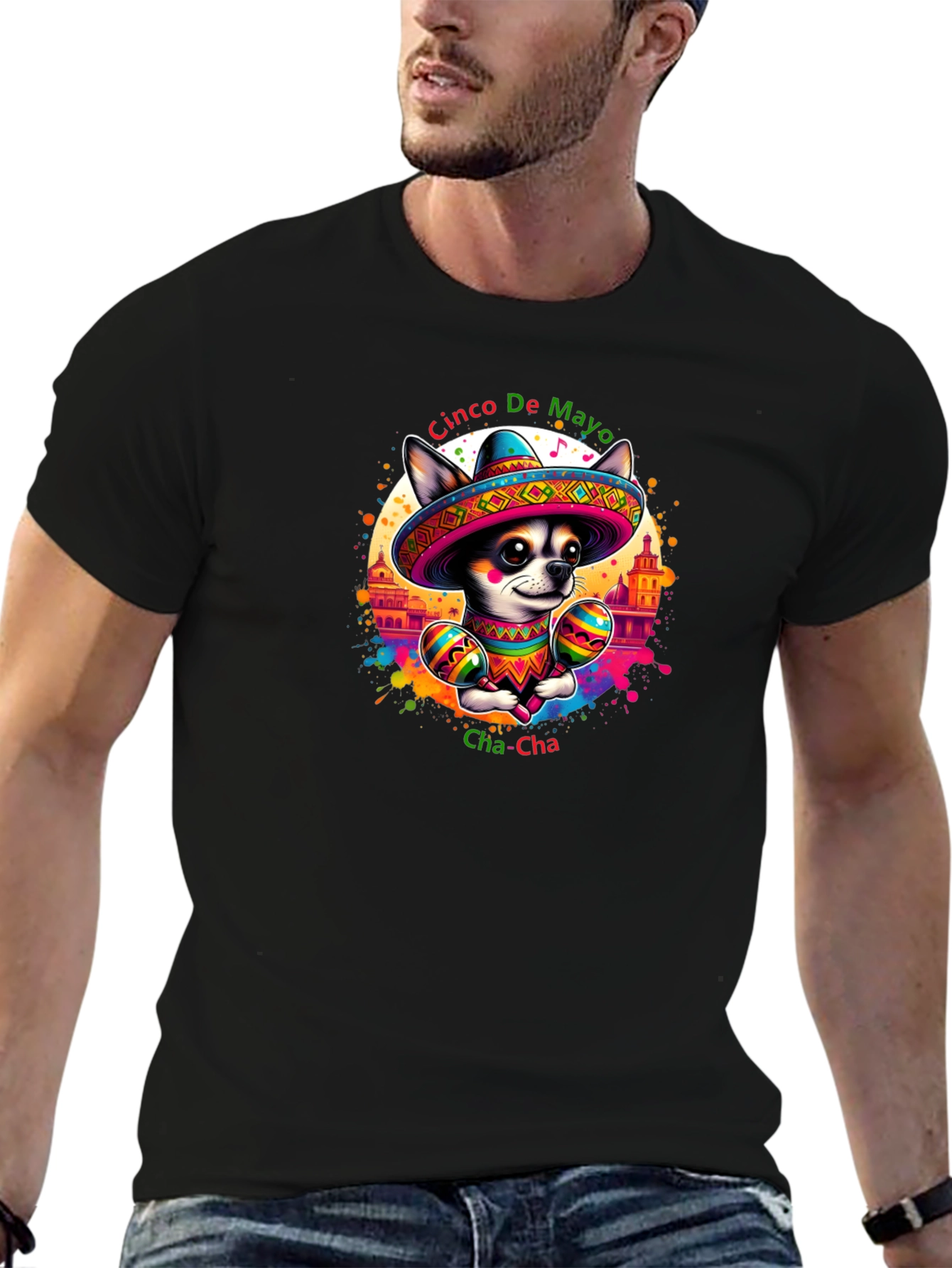 Cinco De Mayo Chihuahua T-Shirt