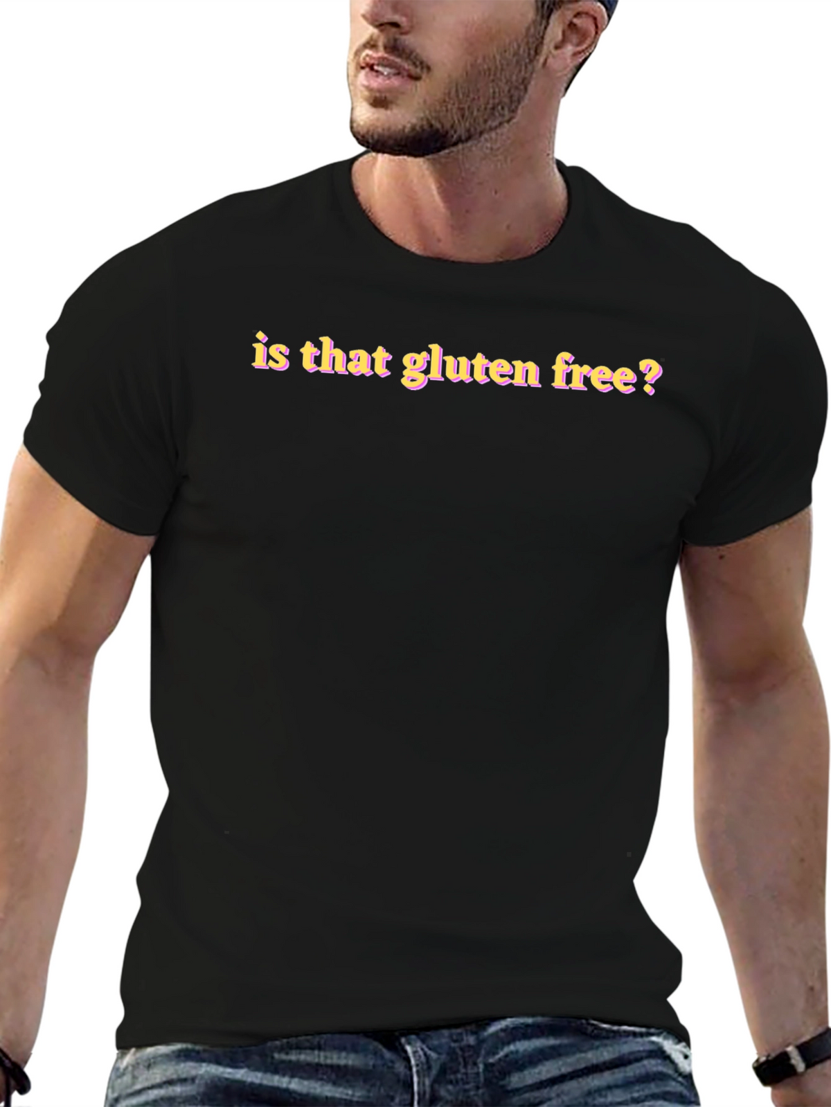 Gluten Free Graphic Tee - Casual Style