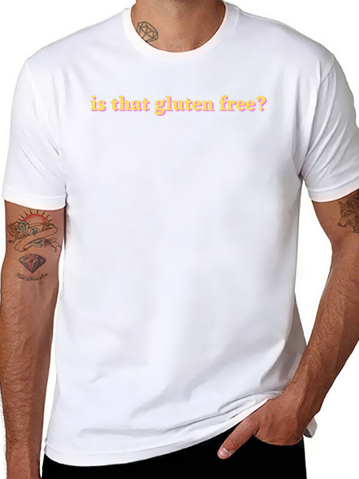 Gluten Free Graphic Tee - Casual Style