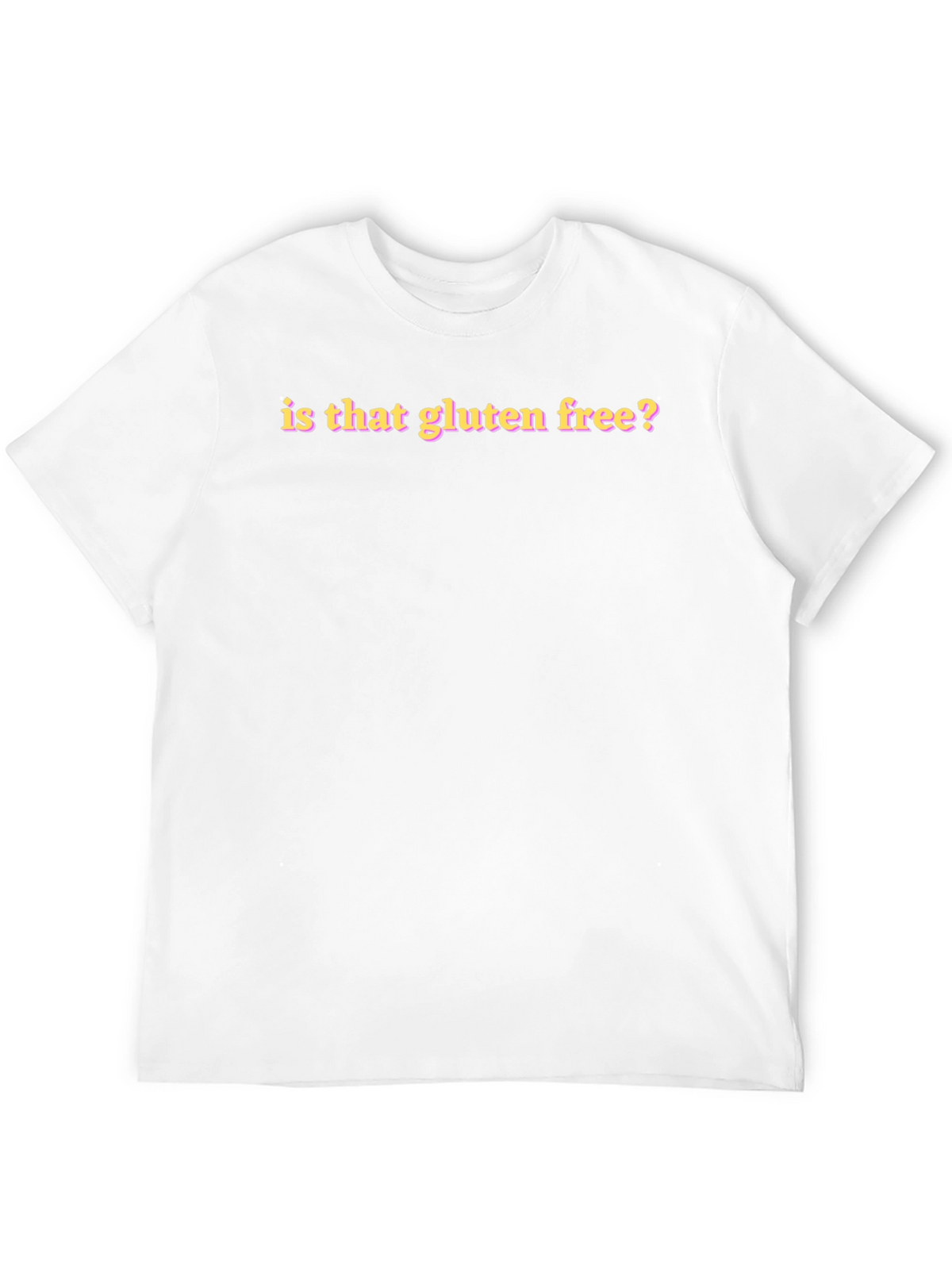 Gluten Free Graphic Tee - Casual Style