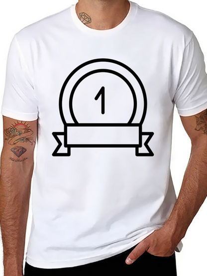 Number One Medal Graphic T-Shirt