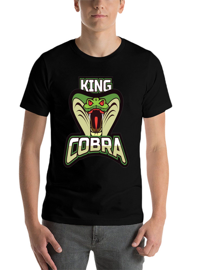 King Cobra Graphic Tee - Mens Black T-Shirt