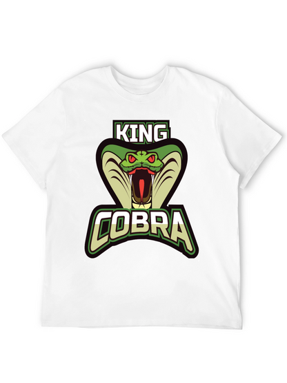King Cobra Graphic Tee - Mens Black T-Shirt