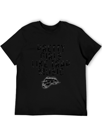Pretty Girls Like Trap Music Graphic Tee