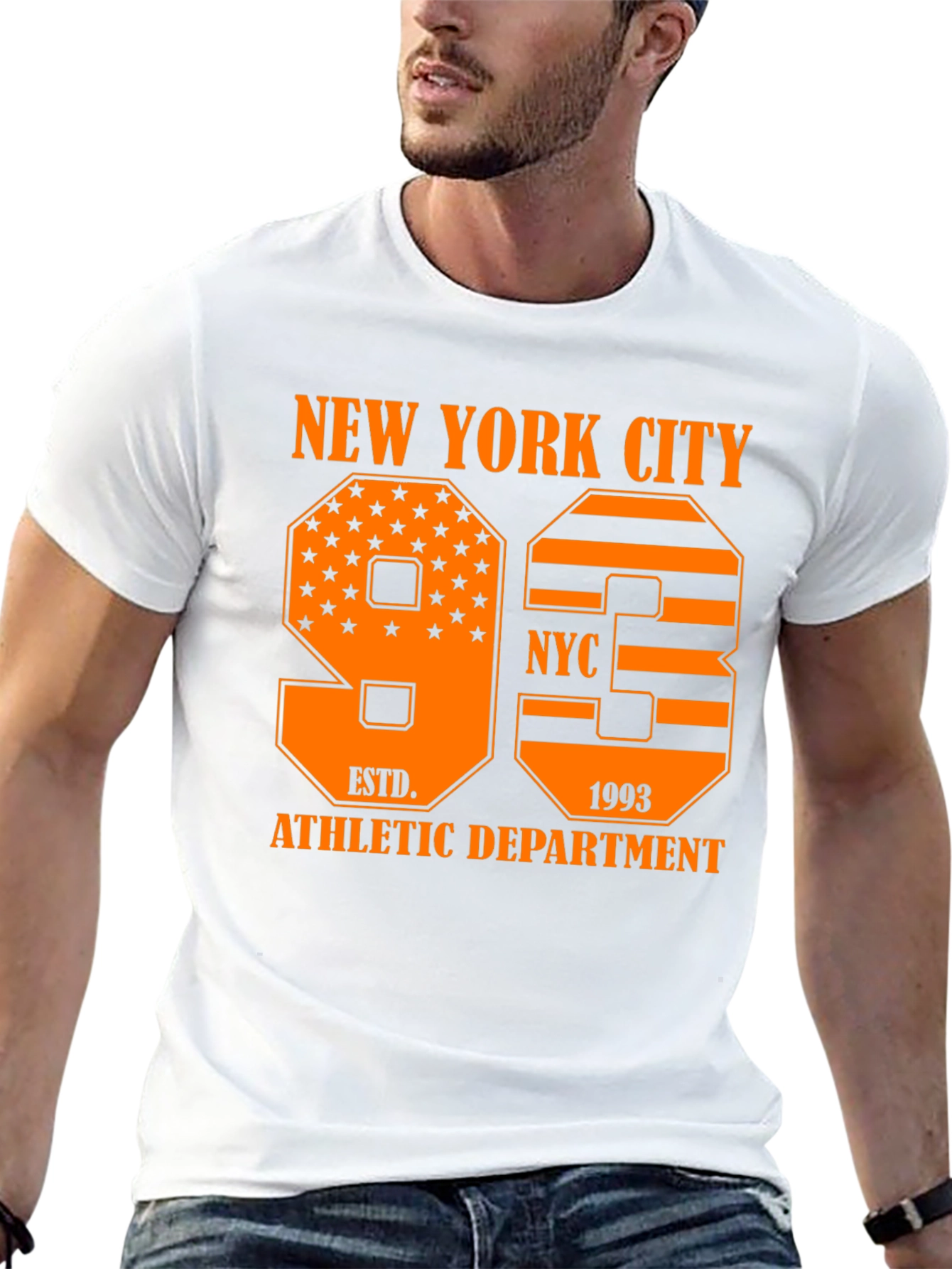 NYC Athletic Department 93 Graphic Tee