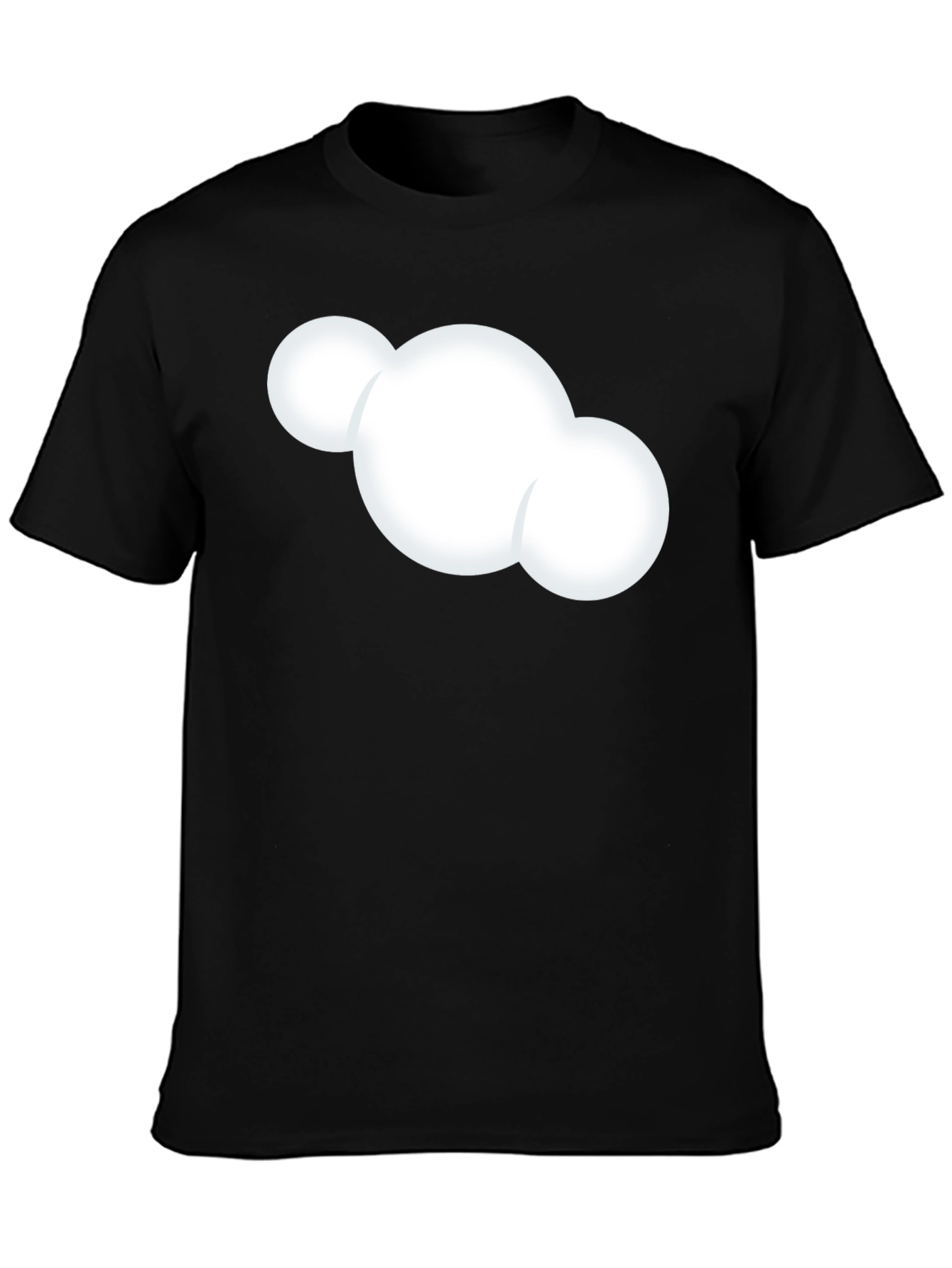 Cloud Graphic T-Shirt - Soft Cotton Blend