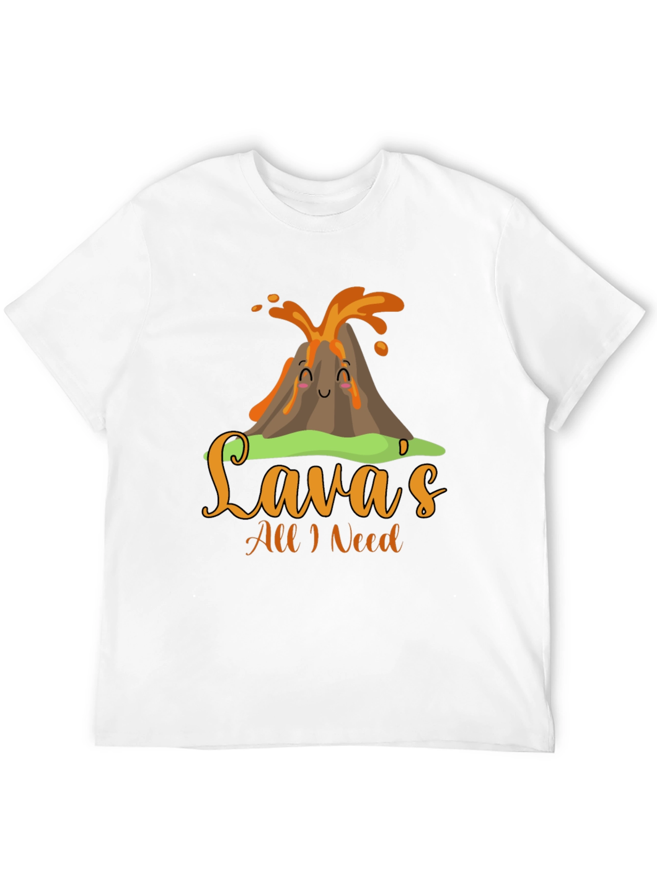 Funny Lavas All I Need Volcano T-Shirt