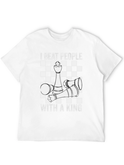 Chess King T-Shirt - I Beat People