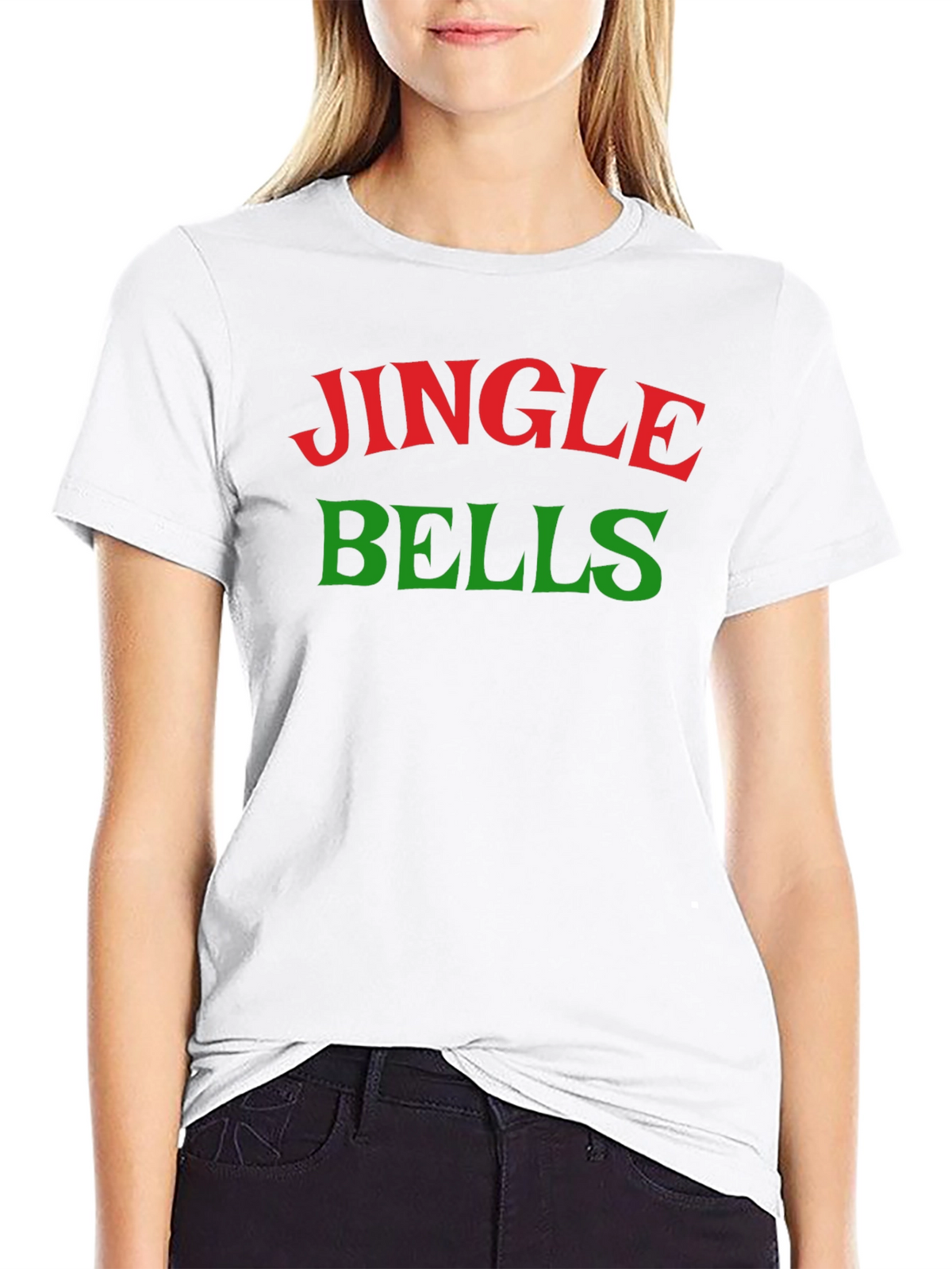 Jingle Bells Christmas T-Shirt - Holiday Festive Apparel