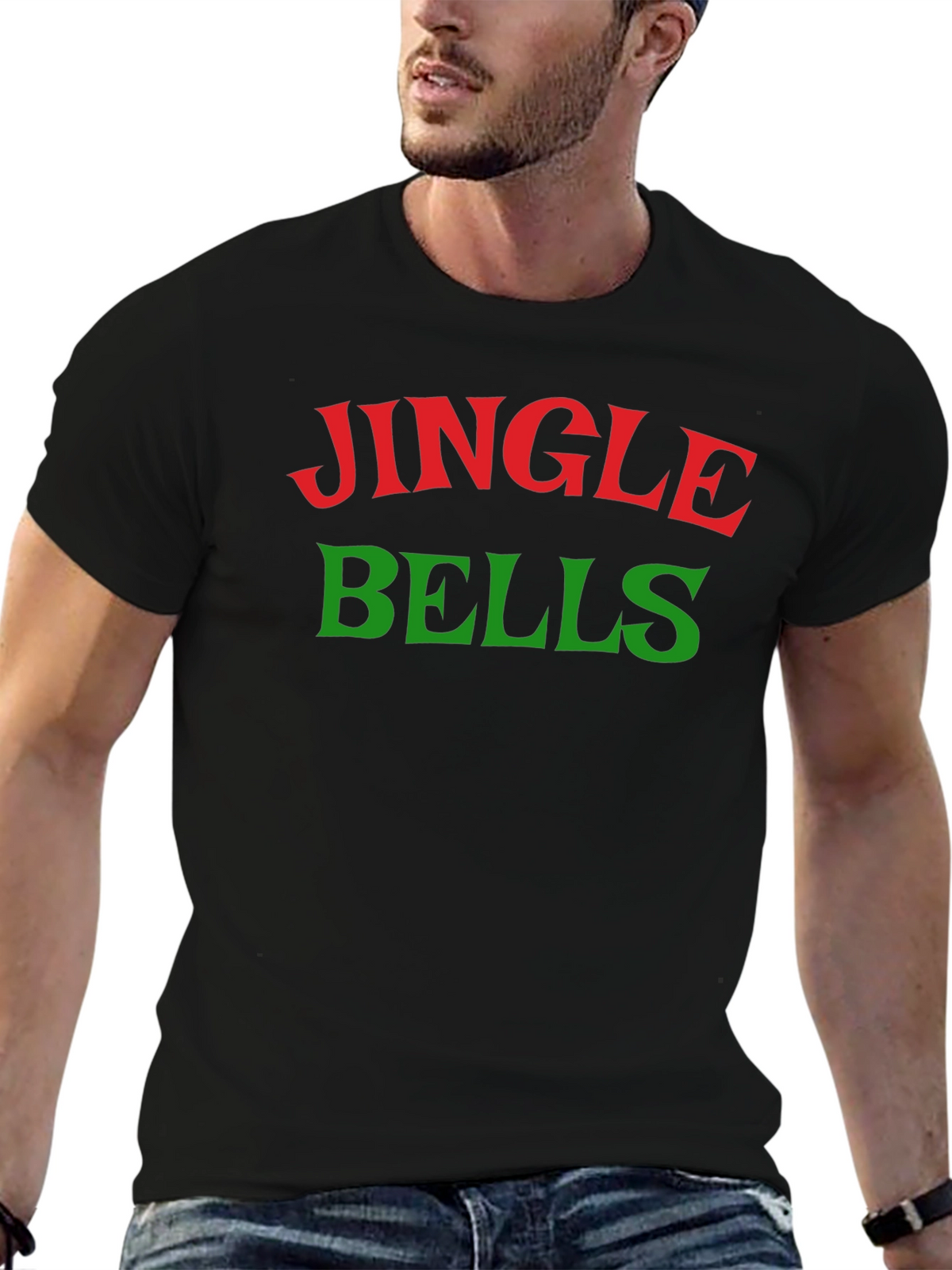 Jingle Bells Christmas T-Shirt - Holiday Festive Apparel