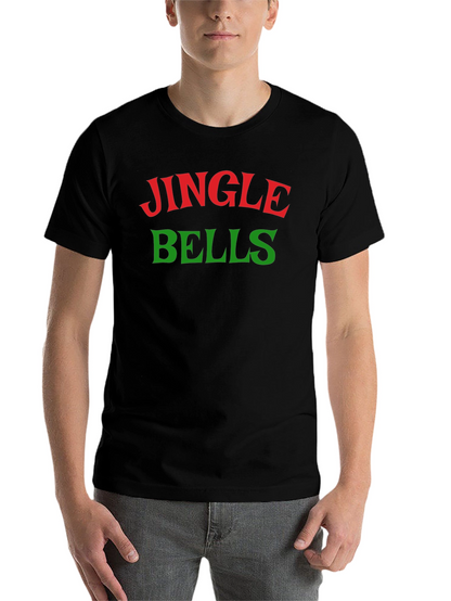 Jingle Bells Christmas T-Shirt - Holiday Festive Apparel