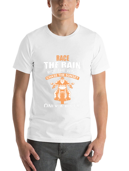 Biker T-Shirt: Race The Rain