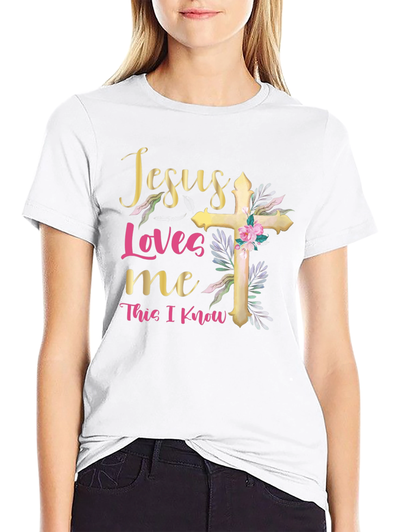 Jesus Loves Me Graphic T-Shirt