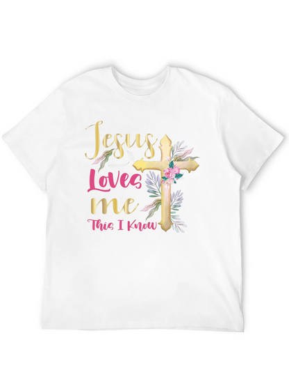 Jesus Loves Me Graphic T-Shirt
