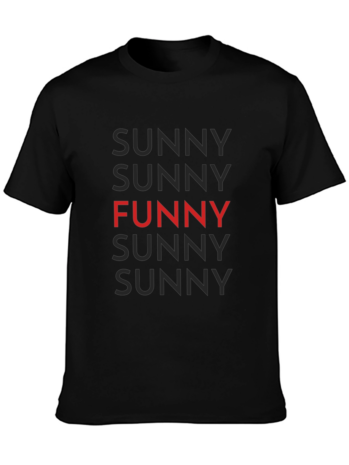 Funny Sunny T-Shirt - Unique Graphic Tee
