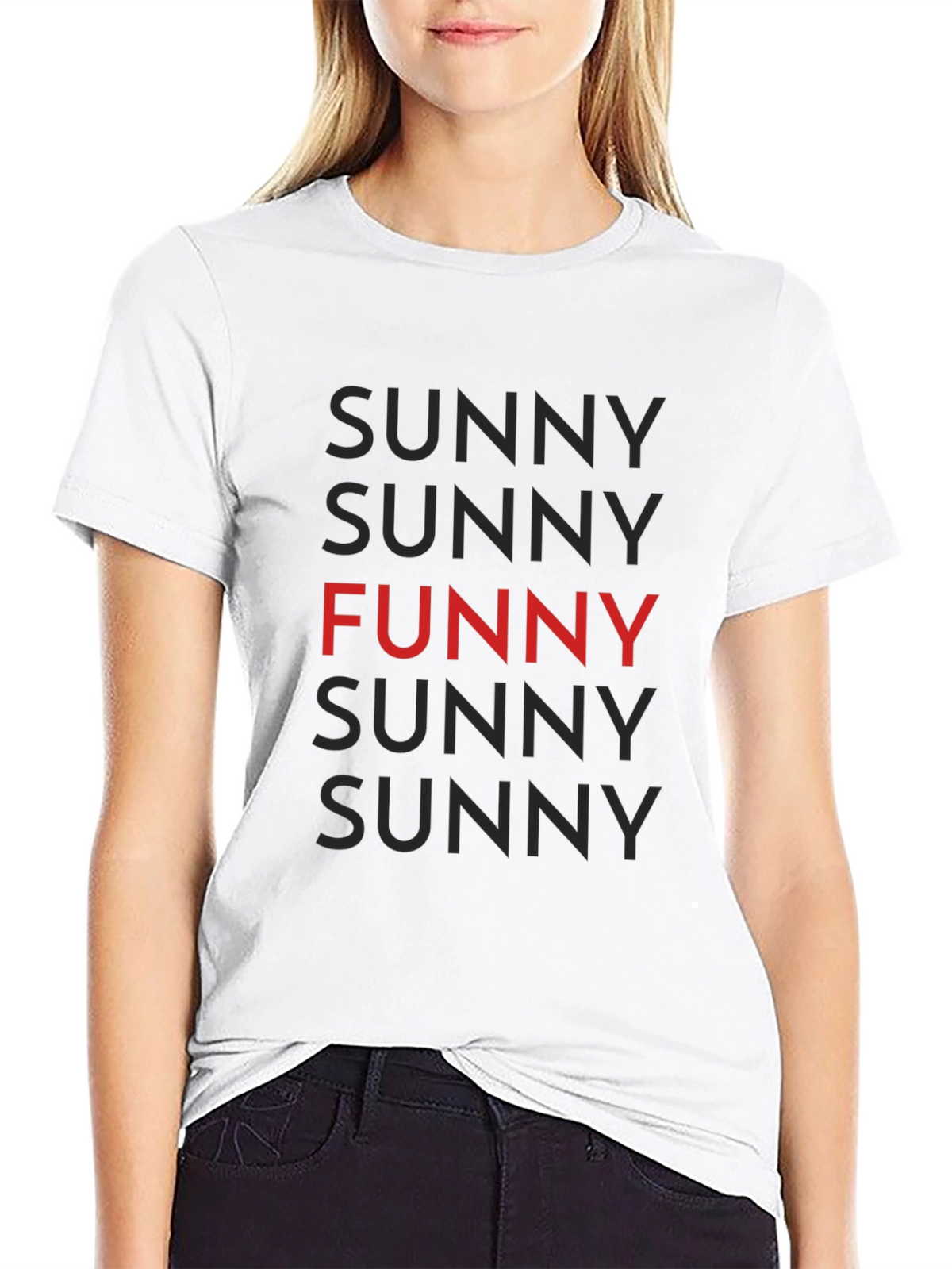 Funny Sunny T-Shirt - Unique Graphic Tee