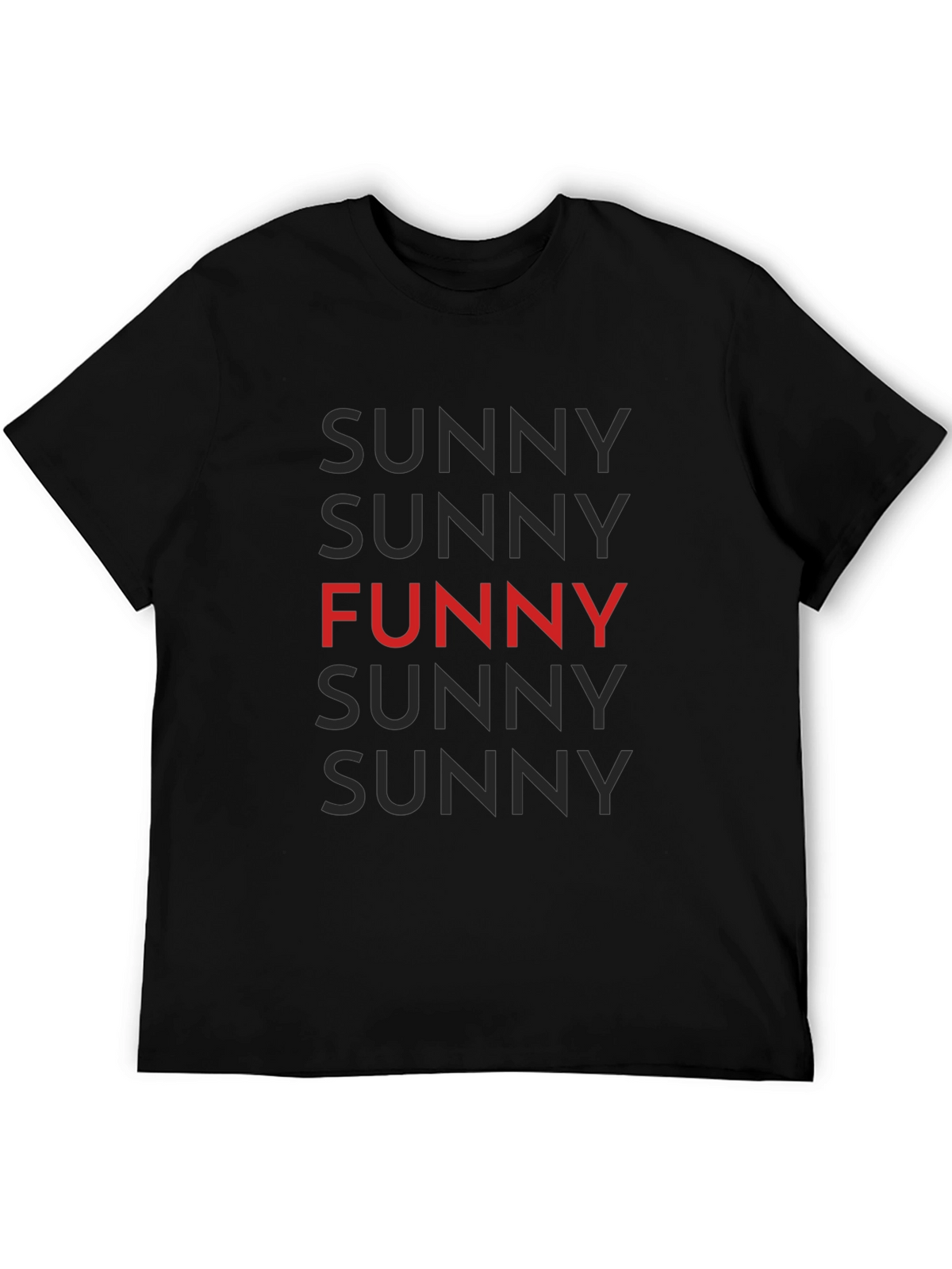Funny Sunny T-Shirt - Unique Graphic Tee