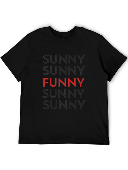 Funny Sunny T-Shirt - Unique Graphic Tee
