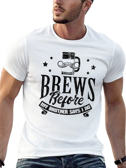 Brew Before I Do Black T-Shirt