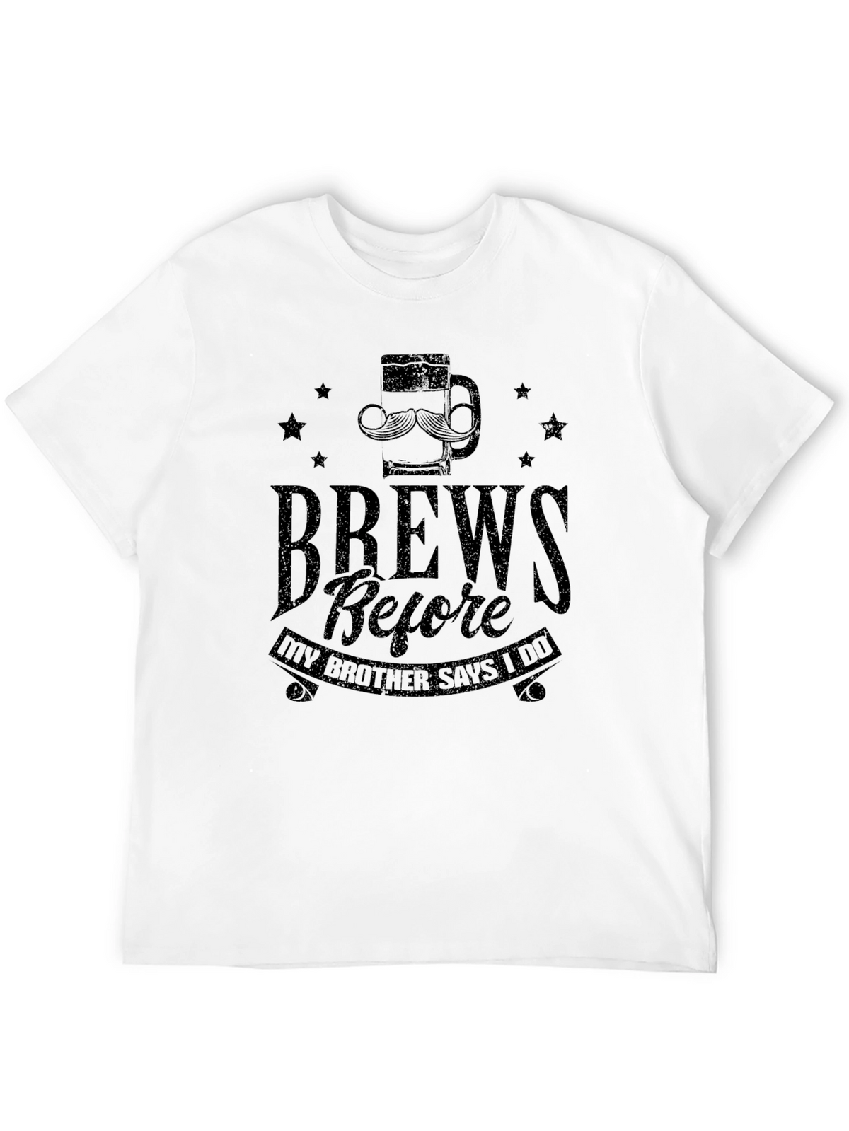 Brew Before I Do Black T-Shirt