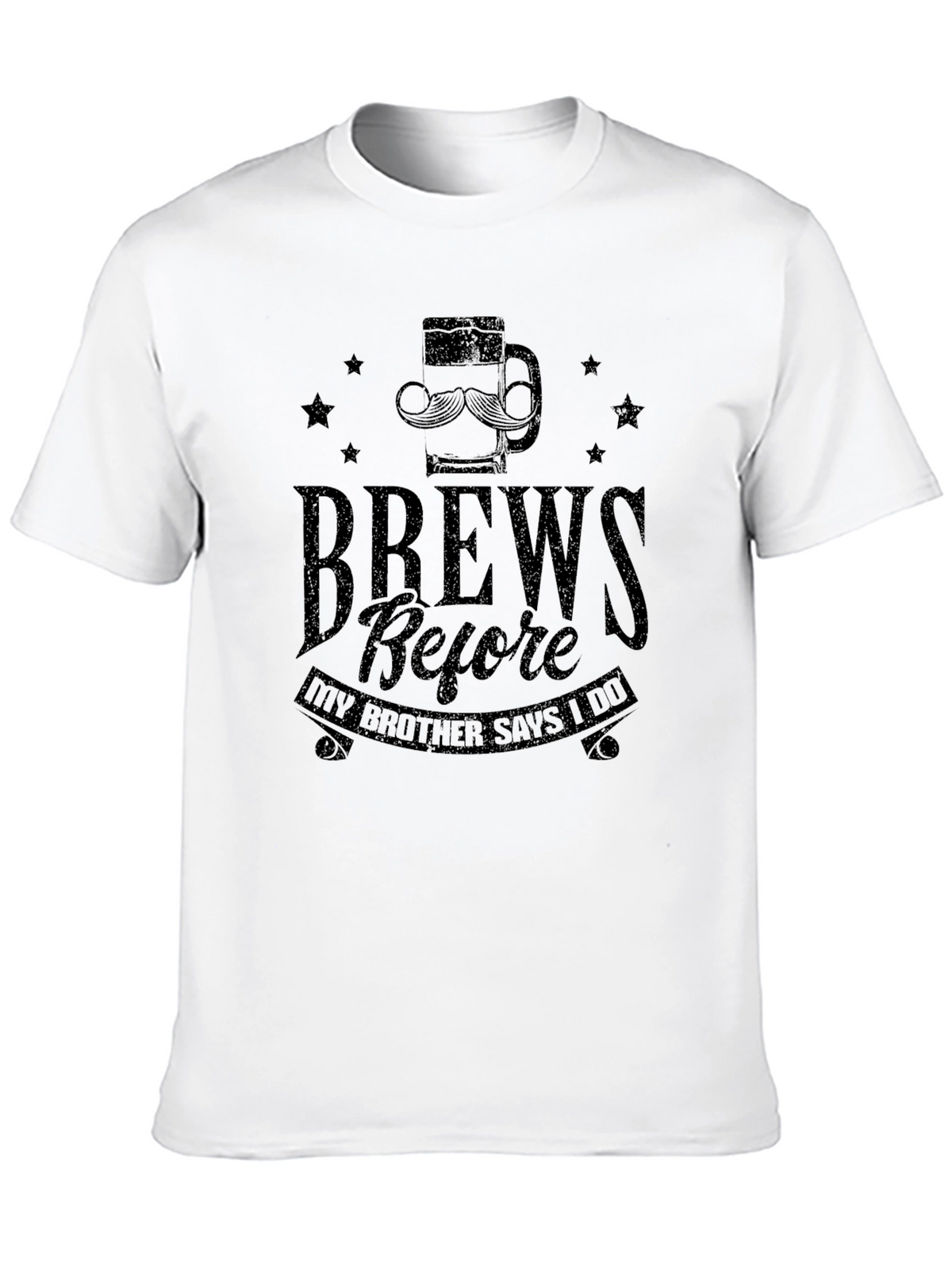 Brew Before I Do Black T-Shirt