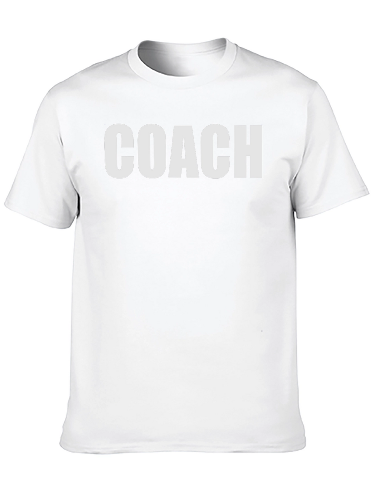 Coach Graphic T-Shirt - Black Crew Neck Tee