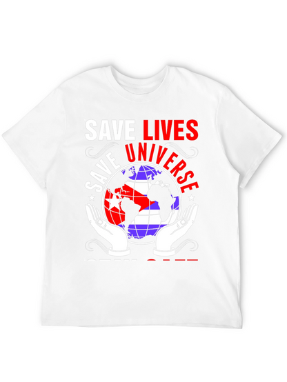Save Lives Universe Graphic Tee