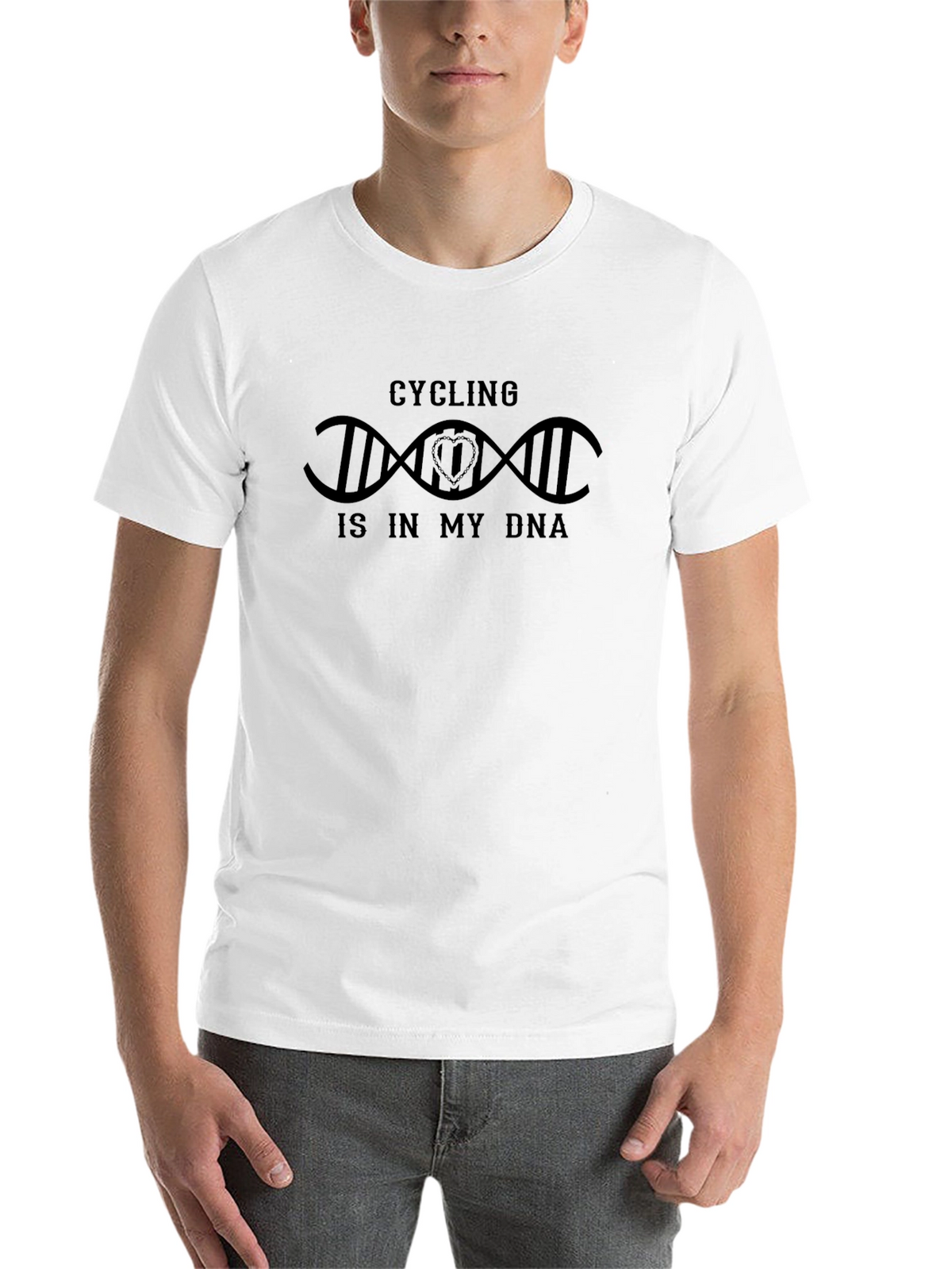 Cycling Is In My DNA T-Shirt - Biker Gift