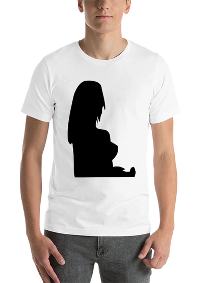 Silhouette Graphic Black T-Shirt