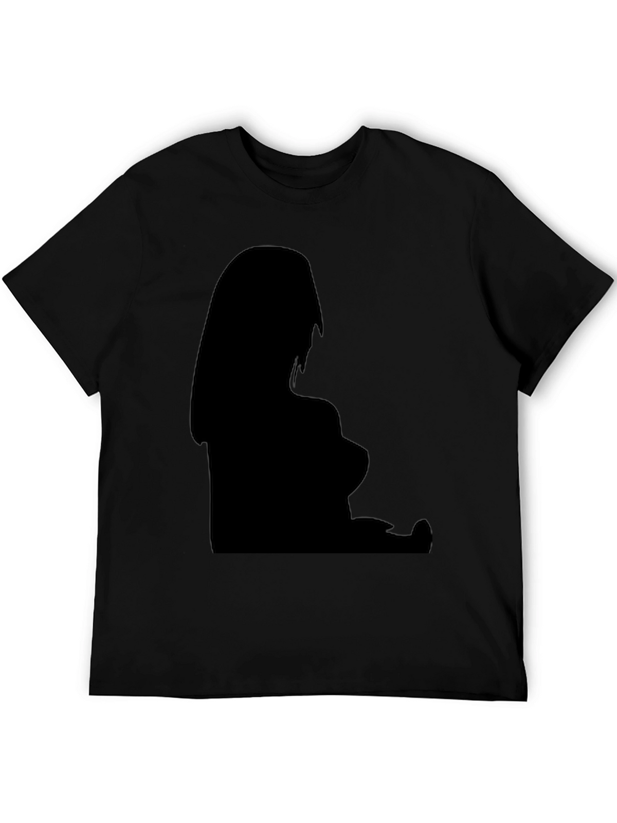 Silhouette Graphic Black T-Shirt