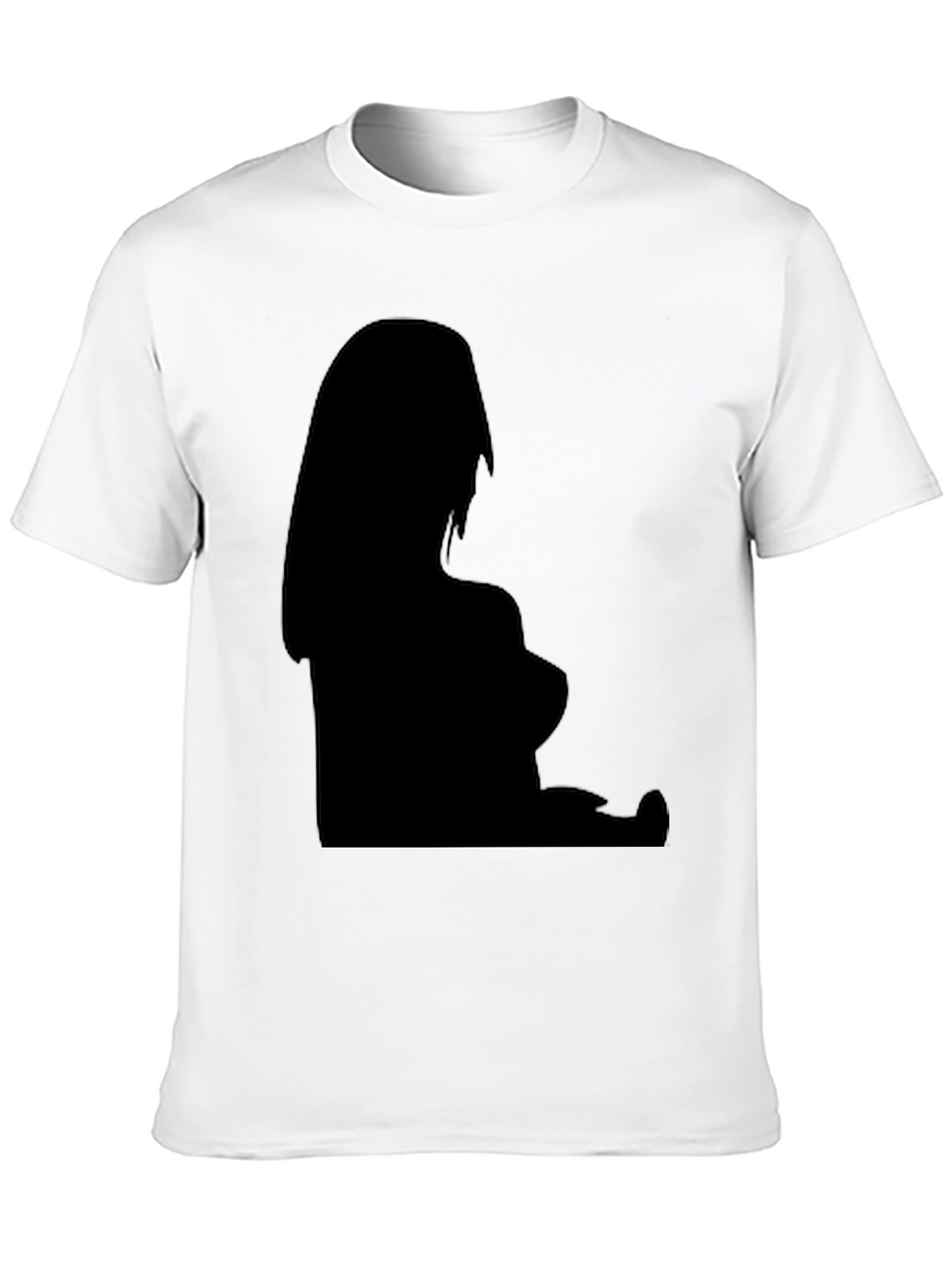 Silhouette Graphic Black T-Shirt