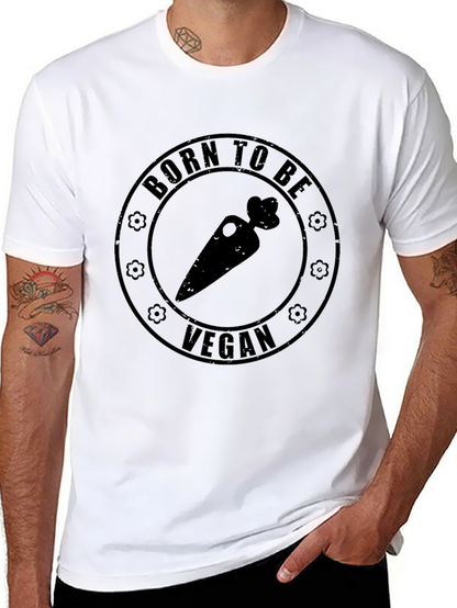 Born to Be Vegan Carrot T-Shirt