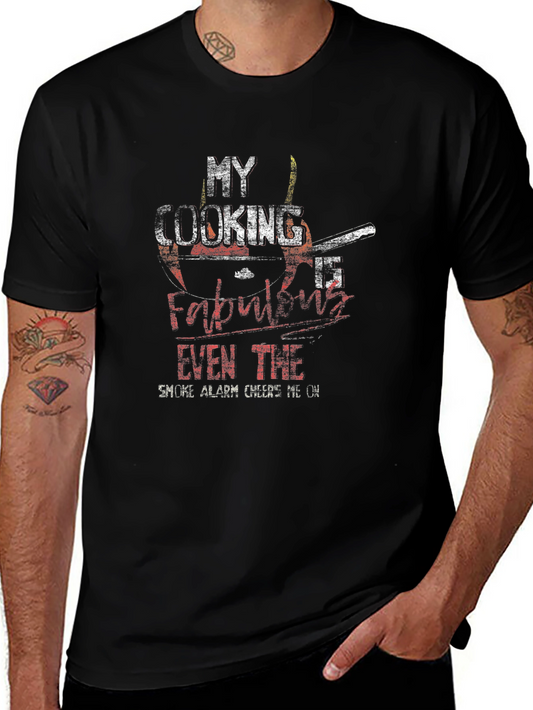 My Cooking is Fabulous T-Shirt - Chef Humor Tee